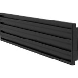 Atdec Mounting Rail for Display Screen, Mounting Bracket, A/V Equipment, Post, Digital Signage Display - Black