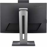 ViewSonic VG2457V 24 Inch 1080p Video Conference Docking Monitor with Windows Hello Compatible IR Webcam, Advanced Ergonomics, and 90W USB C for Home and Office