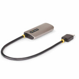 StarTech.com 1ft (30cm) HDMI to DisplayPort Adapter Cable, 8K 60Hz, Active HDMI 2.1 to DP 1.4 Video Converter, USB Bus Powered