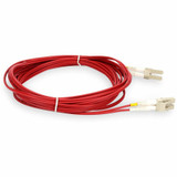 AddOn ADD-LC-LC-9M5OM4-RD-TAA Fiber Optic Duplex Patch Network Cable