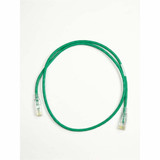 Ortronics 28awg Reduced diameter C6A/10G channel cord Green 20FT