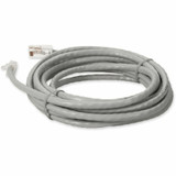 AddOn 4ft RJ-45 (Male) to RJ-45 (Male) Gray Non-Booted Cat6 UTP PVC Copper Patch Cable