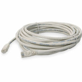 AddOn 40ft RJ-45 (Male) to RJ-45 (Male) Straight White Cat6 UTP PVC Copper Patch Cable