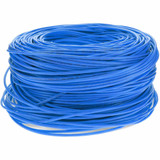 AddOn 1000ft Non-Terminated Blue Cat6 STP PVC Copper Patch Cable