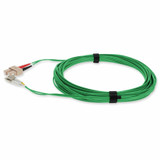 AddOn ADD-SC-LC-2M5OM4-GN-TAA Fiber Optic Duplex Patch Network Cable
