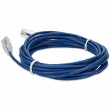 AddOn 20ft RJ-45 (Male) to RJ-45 (Male) Blue Cat6A Slim UTP PVC Copper Patch Cable