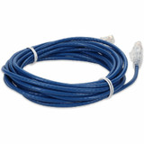 AddOn 20ft RJ-45 (Male) to RJ-45 (Male) Blue Cat6A Slim UTP PVC Copper Patch Cable
