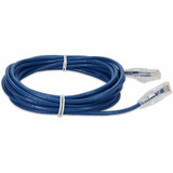 AddOn 20ft RJ-45 (Male) to RJ-45 (Male) Blue Cat6A Slim UTP PVC Copper Patch Cable