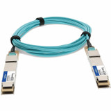 AddOn QDD-400-AOC3M-AO  Fiber Optic Network Cable