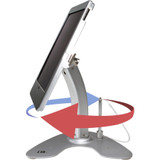 CTA Dual Kiosk Stand with Locking Case and Cable for iPad 10.2"