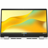 HP Chromebook x360 14b-cd0000 14b-cd0000nr 14" Touchscreen Convertible 2 in 1 Chromebook - HD - Intel N-Series N100 - 4 GB - 64 GB Flash Memory - Glacier Silver