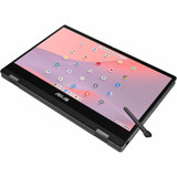 Asus Chromebook CM14 CM1402F CM1402FM2A-DS84FT-S 14" Touchscreen Convertible 2 in 1 Chromebook - Full HD - Octa-core (ARM Cortex A76 + Cortex A55) - 8 GB - 64 GB Flash Memory - Gravity Gray