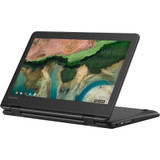 Lenovo 300e Chromebook 2nd Gen 81MB004EUS 11.6" Touchscreen Convertible 2 in 1 Chromebook - HD - Intel Celeron N4020 - 4 GB - 32 GB Flash Memory - English (US) Keyboard - Black