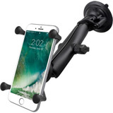 RAM Mounts X-Grip Vehicle Mount for Phone Mount, Handheld Device, Suction Cup, iPhone, GPS