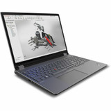Lenovo ThinkPad P16 Gen 2 21FA0056US 16" Mobile Workstation - WQXGA - Intel Core i7 14th Gen i7-14700HX - 16 GB - 512 GB SSD - English Keyboard - Villi Black, Storm Gray