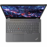 Lenovo ThinkPad P16 Gen 2 21FA0056US 16" Mobile Workstation - WQXGA - Intel Core i7 14th Gen i7-14700HX - 16 GB - 512 GB SSD - English Keyboard - Villi Black, Storm Gray