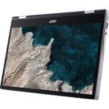 Acer Chromebook Spin 513 CP513-1H CP513-1H-S60F 13.3" Touchscreen Convertible 2 in 1 Chromebook - Full HD - 1920 x 1080 - Qualcomm Kryo 468 Octa-core (8 Core) 2.10 GHz - 4 GB Total RAM - 64 GB Flash Memory - Pure Silver