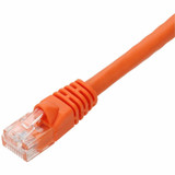AddOn 50ft Orange CAT 6A PVC Ethernet Cable Snagless Bubble Boot RJ-45 M/M