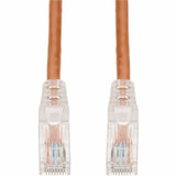 AddOn 14ft Orange CAT 6 PVC Ethernet Cable Snagless Easy Clear Boot TAA RJ-45 M/M