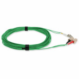 AddOn ADD-SC-LC-4M5OM4-GN Fiber Optic Duplex Patch Network Cable