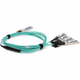AddOn QSFP284SFP28AOC12MARAO Fiber Optic Network Cable