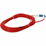 AddOn 3m LC (Male) to LC (Male) Red OS2 Duplex Fiber OFNR (Riser-Rated) Patch Cable