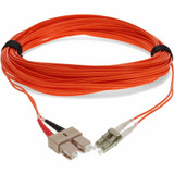AddOn ADD-SC-LC-30M5OM2-TAA Fiber Optic Duplex Patch Network Cable