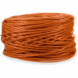 AddOn 1000ft Non-Terminated Orange Cat6 UTP Plenum Rated Copper Patch Cable AddOn 1000ft Non-Terminated Orange Cat6 UTP Plenum Rated Copper Patch Cable