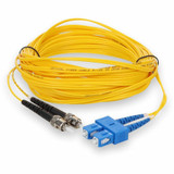AddOn ADD-ST-SC-5M9SMF-TAA Fiber Optic Duplex Patch Network Cable