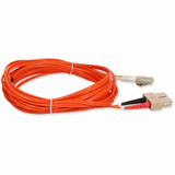 AddOn 5m LC (Male) to SC (Male) Orange OM1 Duplex Fiber OFNR (Riser-Rated) Patch Cable