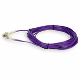 AddOn 8m LC (Male) to LC (Male) Purple OM4 Duplex Fiber OFNR (Riser-Rated) Patch Cable