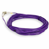 AddOn 8m LC (Male) to LC (Male) Purple OM4 Duplex Fiber OFNR (Riser-Rated) Patch Cable