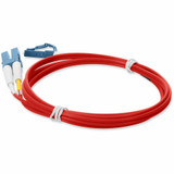AddOn ADD-LC-LC-2M9SMFP-RD-TAA Fiber Optic Duplex Patch Network Cable