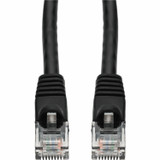 AddOn 17ft Black CAT 6A PVC Ethernet Cable Snagless Bubble Boot RJ-45 M/M