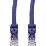 AddOn 3ft Purple CAT 6A PVC Ethernet Cable Snagless Easy Boot RJ-45 M/M