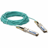 Mellanox MFS1S00-H030V Compatible TAA 200GBase-AOC QSFP56 DSP Active Optical Cable (850nm, MMF, 30m)