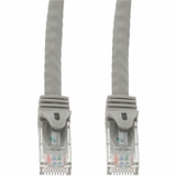 AddOn 50ft Gray CAT 6A PVC Ethernet Cable Snagless Easy Boot RJ-45 M/M