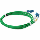 AddOn ADD-LC-LC-2M9SMFP-GN-TAA Fiber Optic Duplex Patch Network Cable