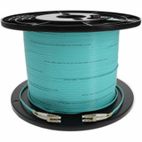 AddOn 150m LC (Male) to LC (Male) Aqua OM3 Duplex Fiber OFNR (Riser-Rated) Patch Cable