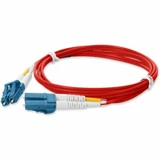 AddOn ADD-LC-LC-1M9SMFP-RD-TAA Fiber Optic Patch Duplex Network Cable