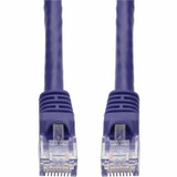 AddOn 50ft Purple CAT 5E PVC Ethernet Cable Snagless Bubble Boot RJ-45 M/M