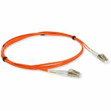 AddOn 6m LC (Male) to LC (Male) Orange OM4 Duplex Fiber OFNR (Riser-Rated) Patch Cable