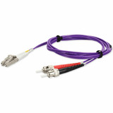 AddOn ADD-ST-LC-3M5OM4-PE-TAA Fiber Optic Duplex Patch Network Cable