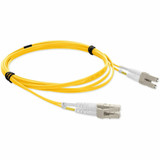 AddOn ADD-LC-LC-1M6MMF-YW-TAA Fiber Optic Duplex Patch Network Cable