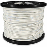 AddOn 1000ft Non-Terminated White Cat6 UTP Slim PVC Copper Patch Cable