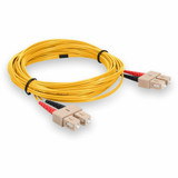 AddOn ADD-SC-SC-10M6MMF-YW Fiber Optic Duplex Patch Network Cable