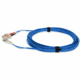 AddOn 3m SC (Male) to LC (Male) Blue OM4 Duplex OFNR (Riser-Rated) Fiber Patch Cable