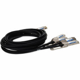 Mellanox MCP7F60-W02AR26 Compatible TAA Compliant 400GBase-CU QSFP-DD 400G to 4xQSFP56 100G PAM-4 Direct Attach Cable (Passive Twinax, 2.5m)