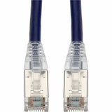 AddOn 1ft Purple CAT 6 Shielded PVC Ethernet Cable Snagless Easy Clear Boot TAA RJ-45 M/M