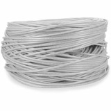 AddOn 1000ft Non-Terminated White Cat6 UTP Plenum-Rated Copper Patch Cable
